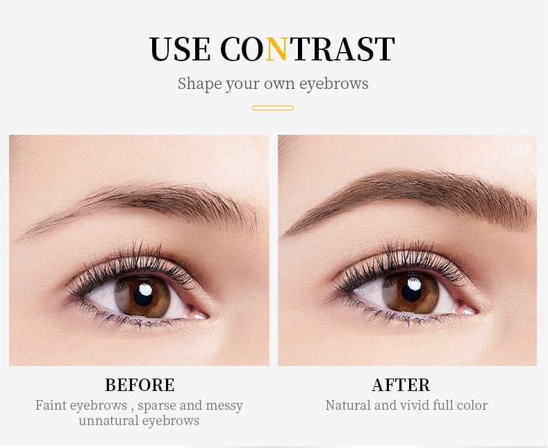 Waterproof Microblading Eyebrow Pen 4 Fork Tip Tattoo Pencil