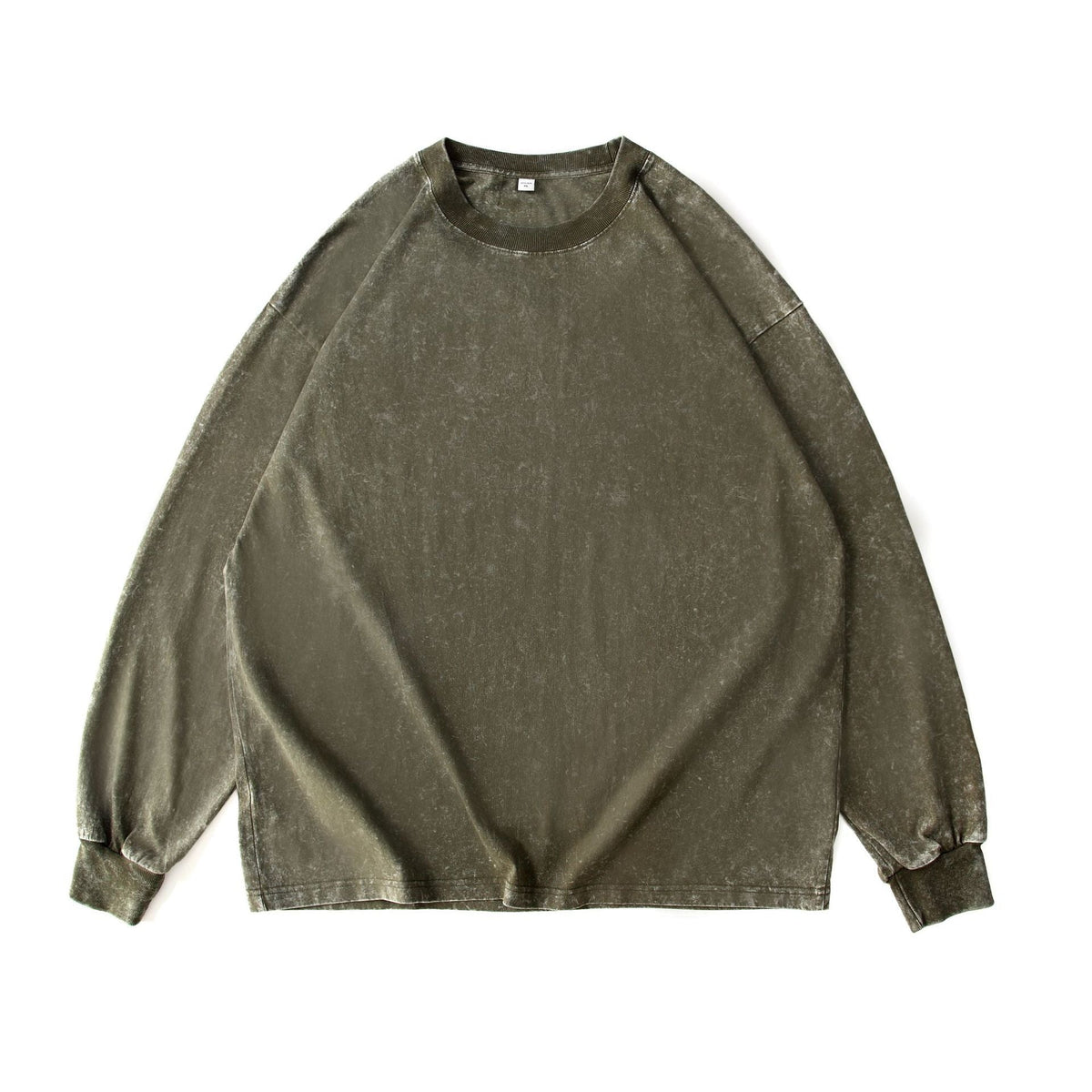 Men's Vintage Washed Long Sleeve Top