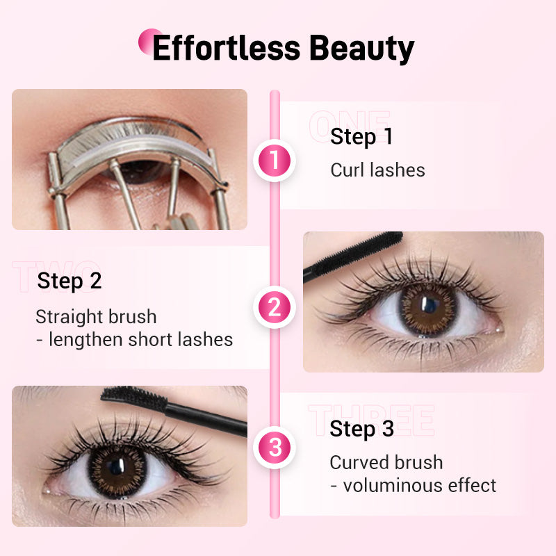Dual-Tip Waterproof Lengthening & Curl Mascara