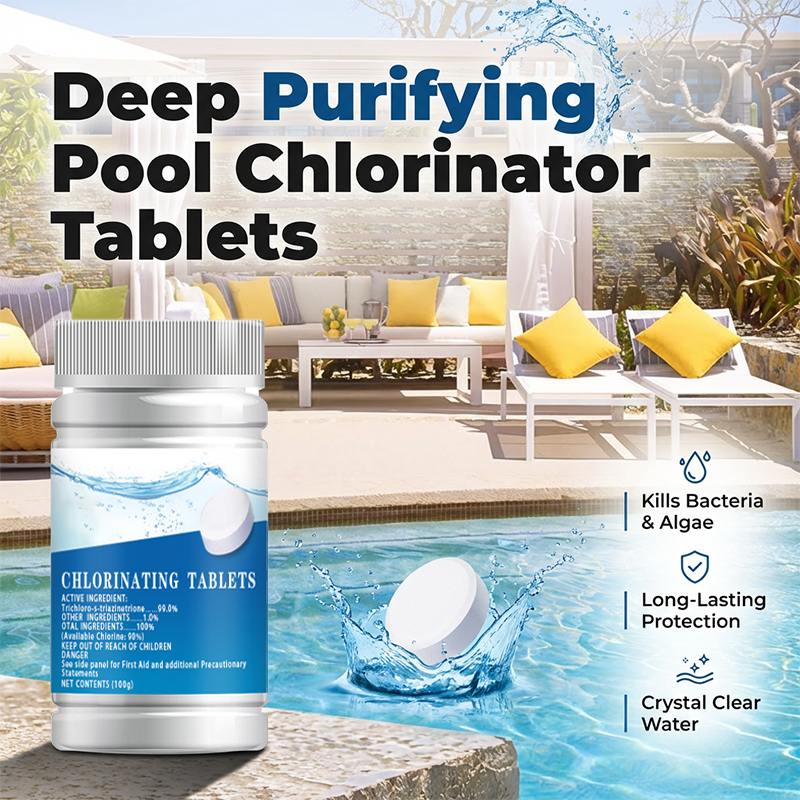 Professional Grade Pool Sanitizer Tablets for Algae Control
