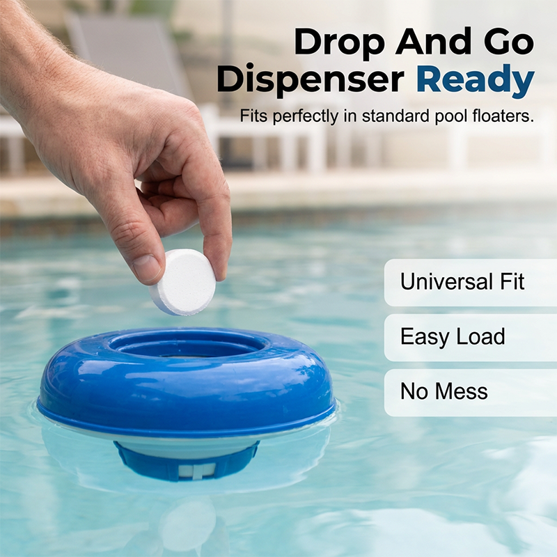 Professional Grade Pool Sanitizer Tablets for Algae Control