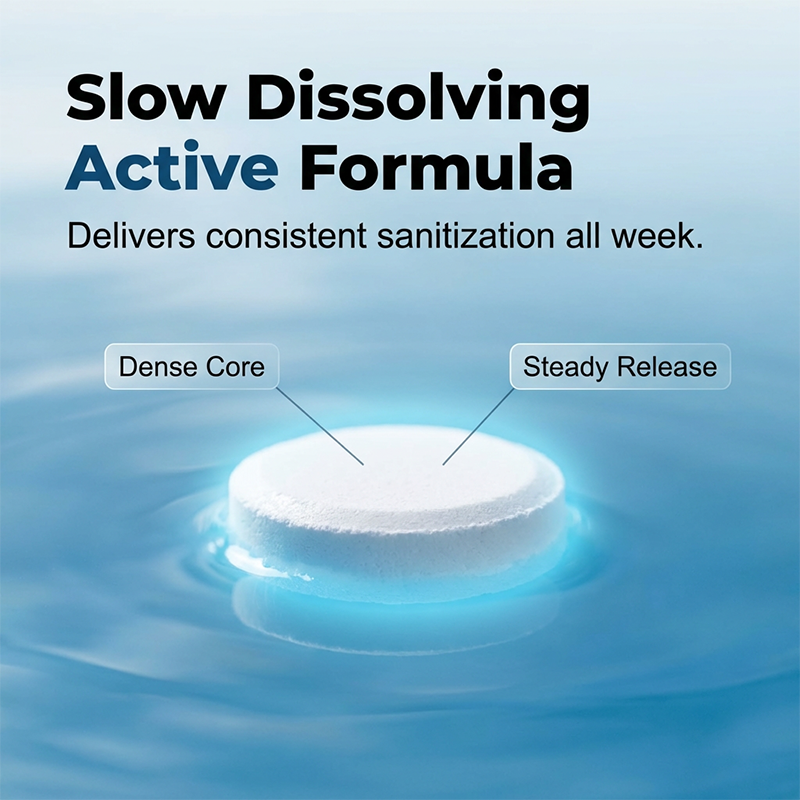 Professional Grade Pool Sanitizer Tablets for Algae Control