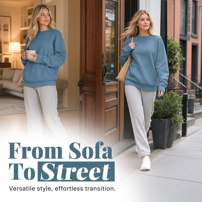 Women's Casual Oversized Crewneck Sweatshirt