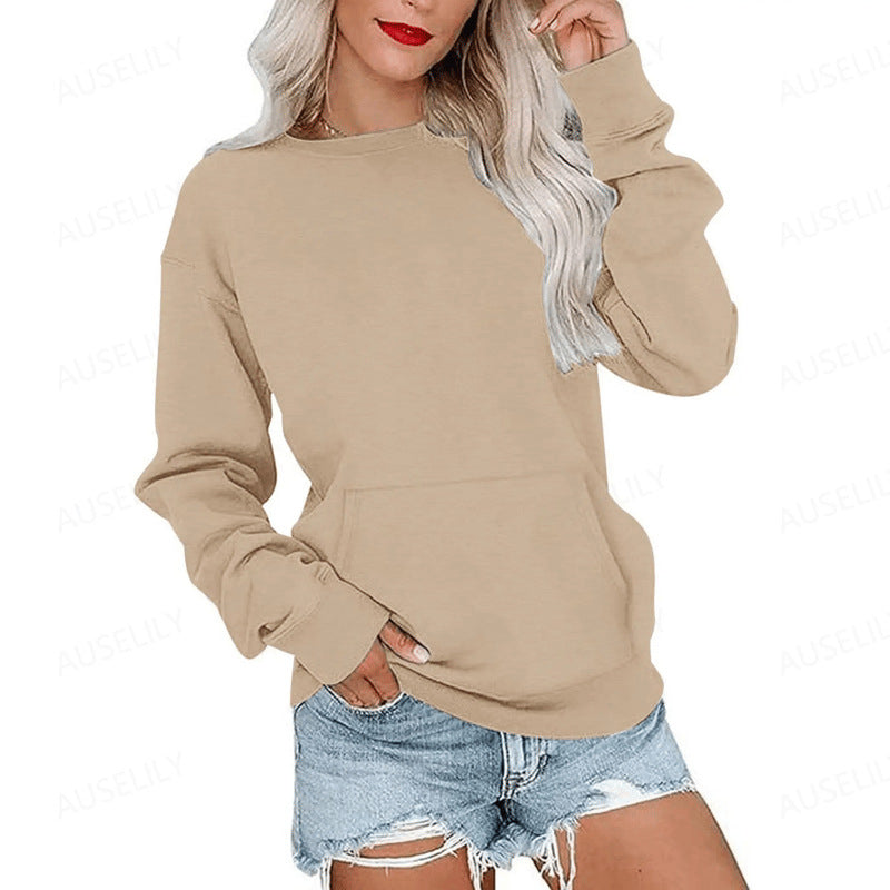 Women's Casual Oversized Crewneck Sweatshirt