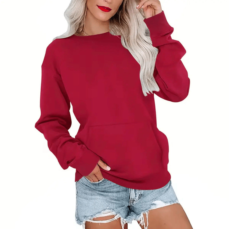 Women's Casual Oversized Crewneck Sweatshirt