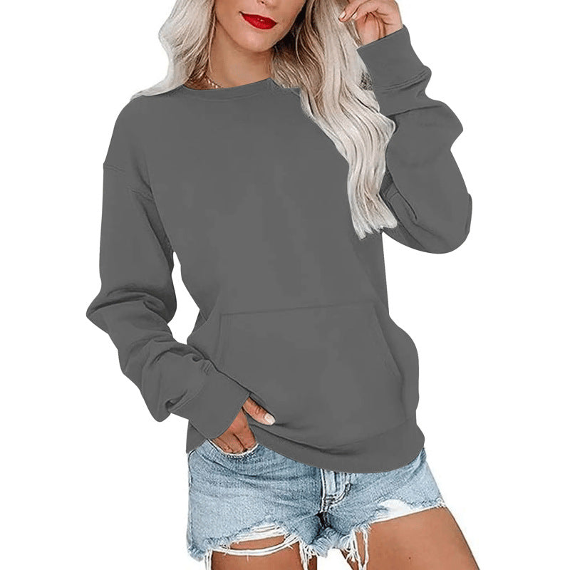 Women's Casual Oversized Crewneck Sweatshirt