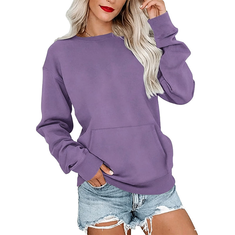 Women's Casual Oversized Crewneck Sweatshirt