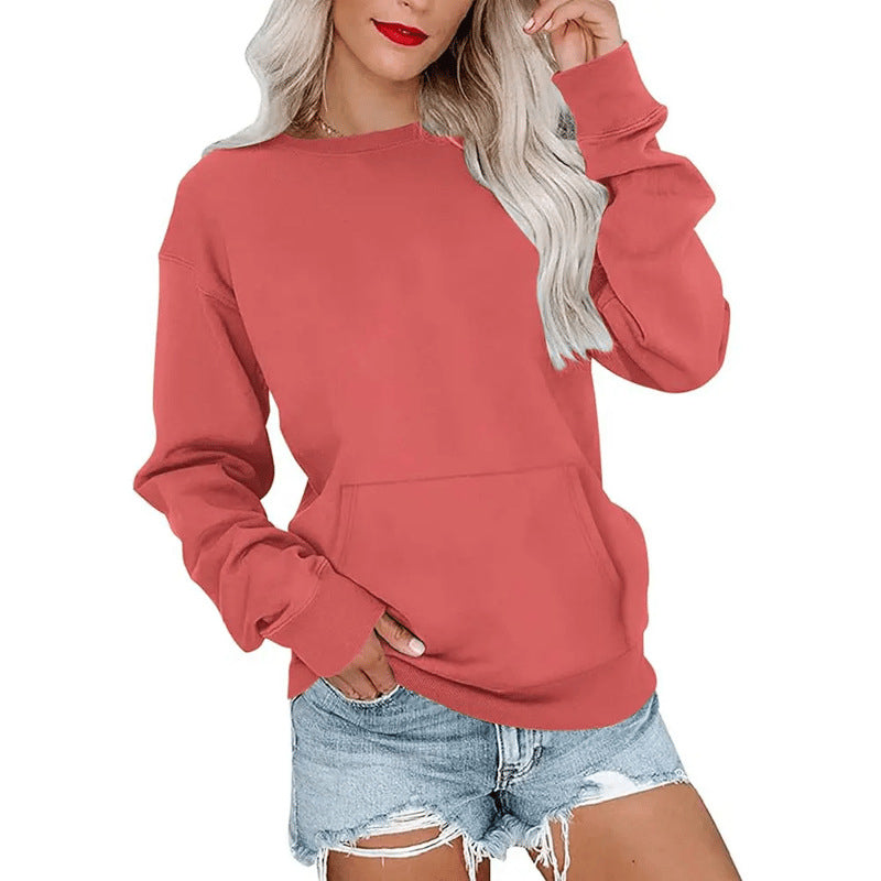 Women's Casual Oversized Crewneck Sweatshirt