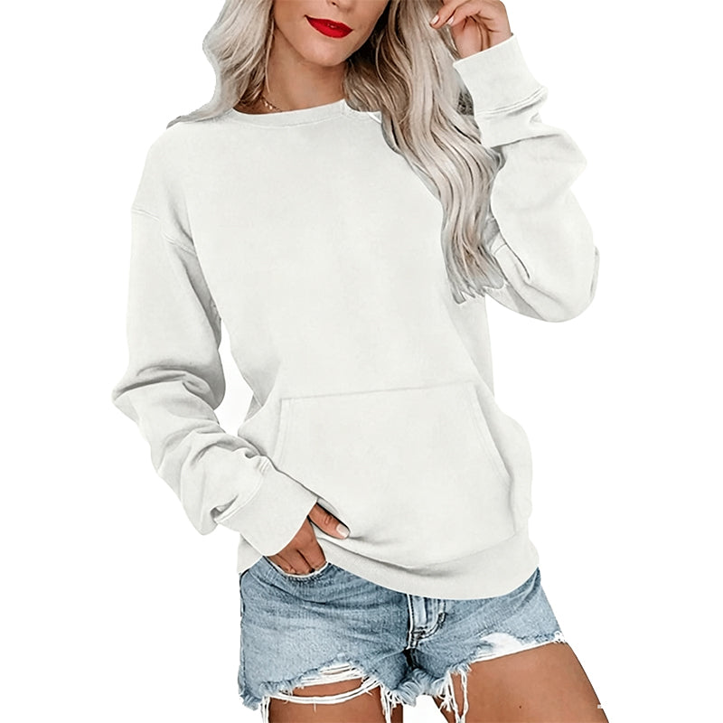 Women's Casual Oversized Crewneck Sweatshirt